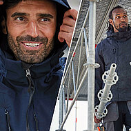 Arbeitskleidungskonzepte zum Schutz vor Regen, Wind und K&auml;lte