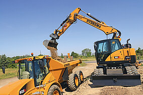 Auf der Musterbaustelle Stärke zeigen