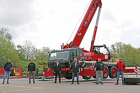 Der erste Grove GMK3060L-1  mit neuem Fahrerhaus in Deutschland