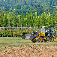 Volvo CE: Elektro-Radlader bei deutscher Baumschule im Praxistest