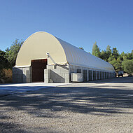 Dellschau: Folienhallen mit neuem Profil