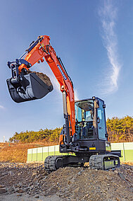 Vier neue in der Kompaktbaggerreihe