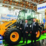 Komatsu: Das Warten hat ein Ende: &raquo;WA100-8&laquo; feiert Premiere