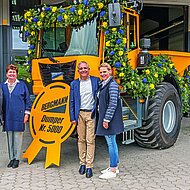 Bergmann verkauft  seinen 5&thinsp;000. Dumper