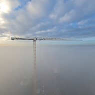 BKL-Team wird bei Kranwartung mit grandiosem Blick belohnt