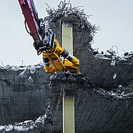 Epiroc: Abbruchzange zeigt &raquo;Deb&uuml;t-Glanzleistung&laquo;