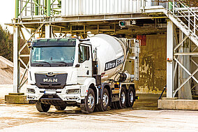 Pro Fahrt mehr Beton transportieren