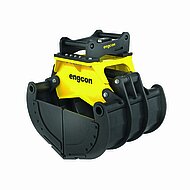 Engcon: Stein- und Sortiergreiferreihe modernisiert