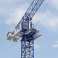 Auftritt f&uuml;r neuen hydraulischen Wippkran