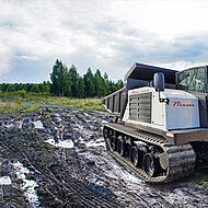 Prinoth: Rotations-Dumper umfassend aktualisiert