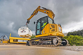 Zeppelin: Mit festem Ausleger mehr Aushuboptionen 