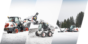 Drei Bobcats im Einsatz auf 2000 m