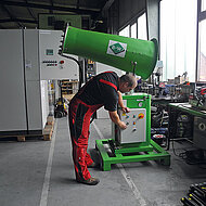 B+W: Sch&uuml;ttgutprobleme mit Wasser und Luft l&ouml;sen