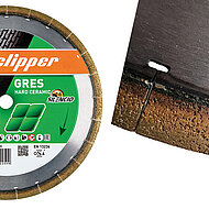 Trennen von Feinsteinzeug: ohne Nachsch&auml;rfen und Scheibenwechsel