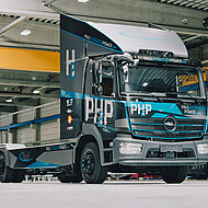 Neuvorstellung: Mittelschwerer Wasserstoff-Brennstoffzellen-Lkw