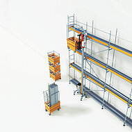 Alimak/PERI: Kooperation f&uuml;r neues Ger&uuml;sttransportsystem 