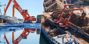 Umschlagbagger leisten maßgeblichen Beitrag zum Erfolg von GWS 