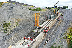 Ringer-Schalung trotzt Gefälle