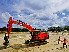 Smarter Bagger für mehr Sicherheit