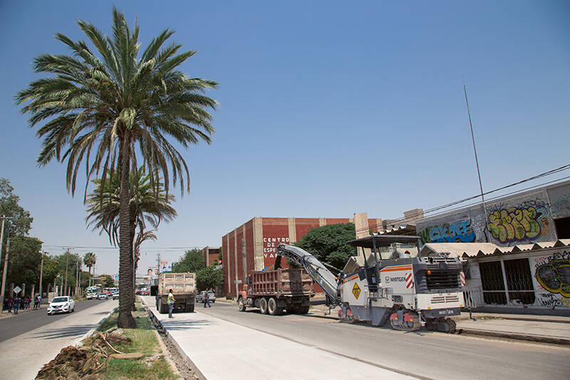 WIRTGEN: W 150 CF punktet in Mexiko durch höhere Produktivität und Flächenleistung