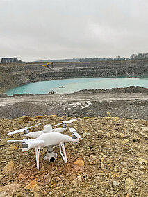 Trimble/Sitech: Holcim testet Drohnenvermessung für Bestandsermittlung und Geländeaufmaß