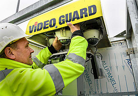 Diebstahlsicherung für ruhende Baustellen