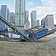 Prallbrecher und Siebanlage &uuml;berzeugen im Istanbuler Finanzviertel