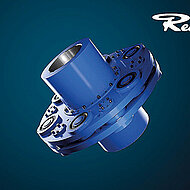 Elastische Bolzenkupplung mit neuem Baukonzept