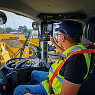 Neuer SubMonitor f&uuml;r Radlader