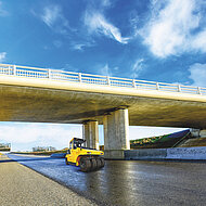 Mit speziell entwickelten Walzenreifen im Einsatz punkten