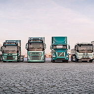 Volvo Trucks dominiert den wachsenden Markt f&uuml;r Elektro-Lkw