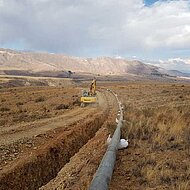 MB Crusher: Fr&auml;seneinsatz im Hochgebirge