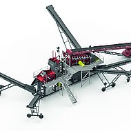 McLanahan: Neue Waschanlage am vergr&ouml;&szlig;erten Messestand