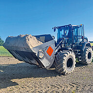 Drehmotor ersetzt die Schaufelzylinder