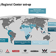 Daimler er&ouml;ffnet sechstes Regionalzentrum f&uuml;r Nutzfahrzeuge