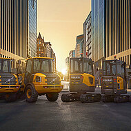 Volvo CE: Drei Neuheiten erweitern E-Baumaschinenangebot zum Quintett