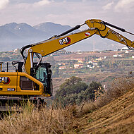 Neue Cat-Technik für Bau, Abbruch und Recycling