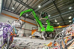 SENNEBOGEN: Kupferrecycling mit maximaler Effizienz
