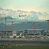 Liebherr-Werk Biberbach: 23 Liebherr-Turmdrehkrane in Santiago de Chile