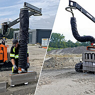 400&thinsp;t Bordstein einh&auml;ndig verlegt