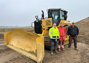 Cat Dozer D5 punktet mit Effizienz und Produktivit&auml;t 