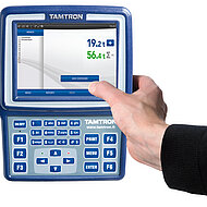 TAMTRON bei Dieterich&thinsp;+&thinsp;Gr&auml;ber: Umschlagbaggerwaage mit Bauartzulassung