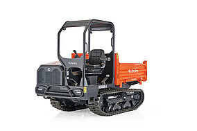 KUBOTA: Ketten-Dumper fahren mit Abgasstufe V vor