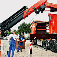 Palfinger: Arbeitsger&auml;t mit High-Tech-Ausstattung