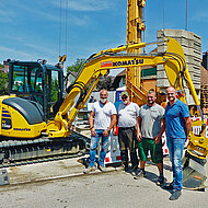 Komatsu: Minibagger &uuml;berzeugt technisch und optisch