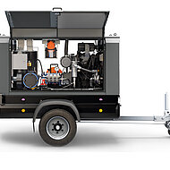 Effiziente Reinigung mit Hei&szlig;wasser