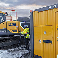 Mobiler Energiespeicher f&uuml;r flexibleren Ladevorgang