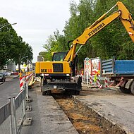 Hydrema: Was unterscheidet einen City-Bagger von einem herk&ouml;mmlichen Bagger