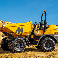 MECALAC: Baustellenkipper weiterentwickelt