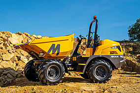 MECALAC: Baustellenkipper weiterentwickelt